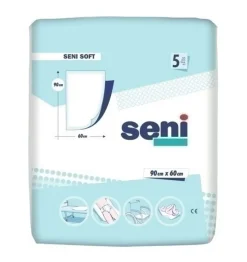 Podkłady higieniczne Seni Soft Super 60x90 cm, 5 szt. Bella