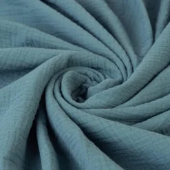 Poduszka pozycjonująca dla kobiet w ciąży i do karmienia, Rogal - MOON MUSLIN, 240cm |  zieleń - BabyMatex  TB0076_34