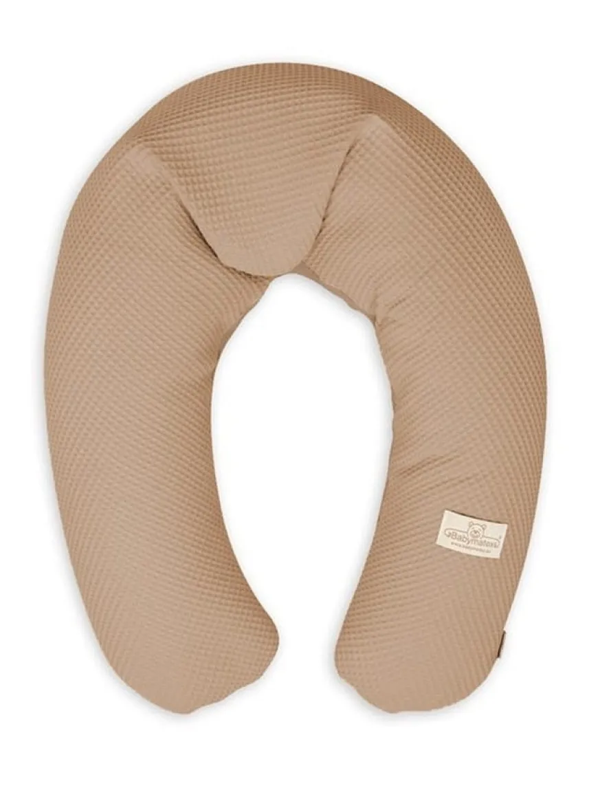 Poduszka pozycjonująca Relax Prestige Muslin - beż/brąz | BabyMatex TB0451_05