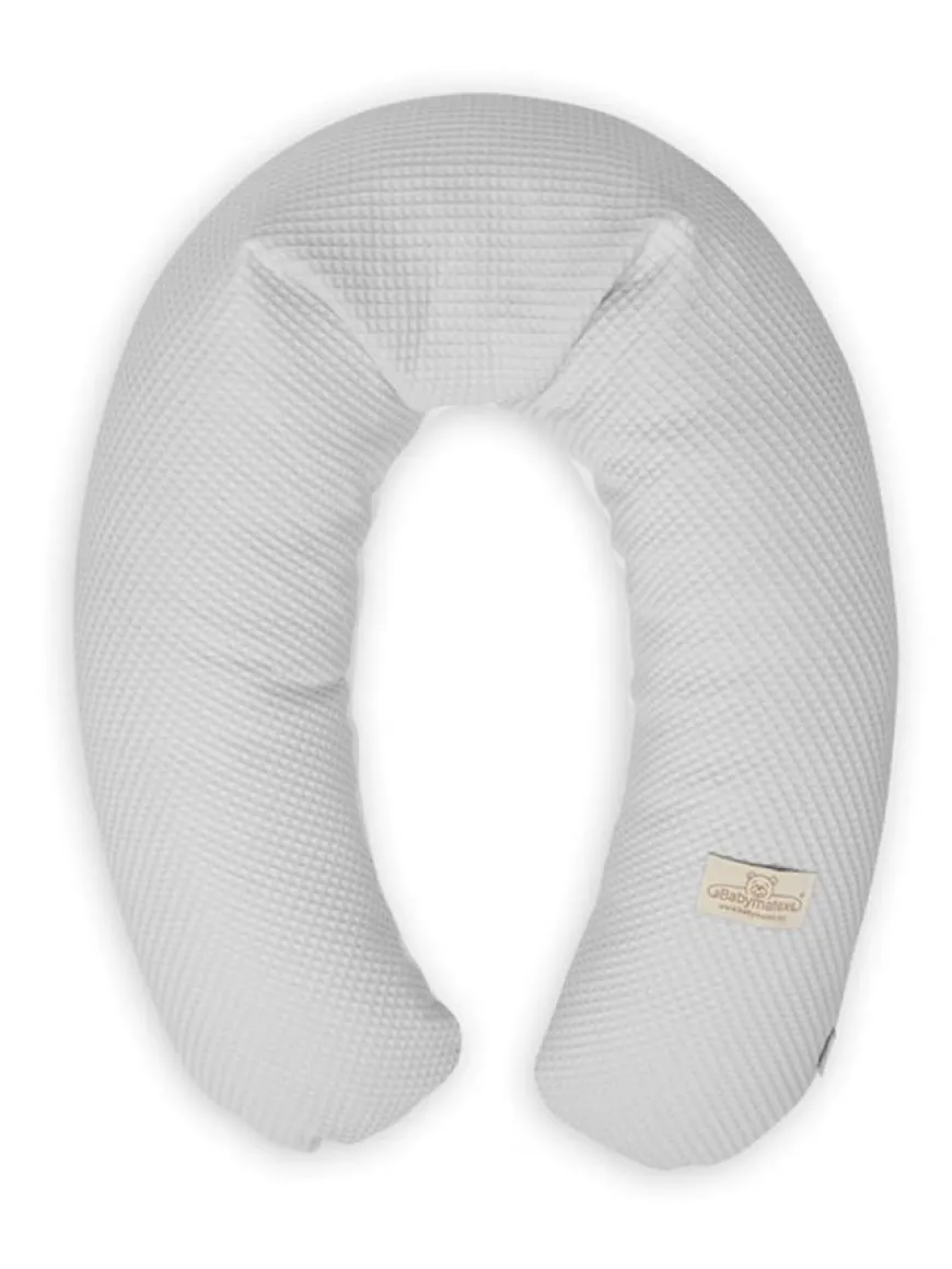 Poduszka pozycjonująca Relax Prestige Muslin - jasny szary | BabyMatex TB0451_04