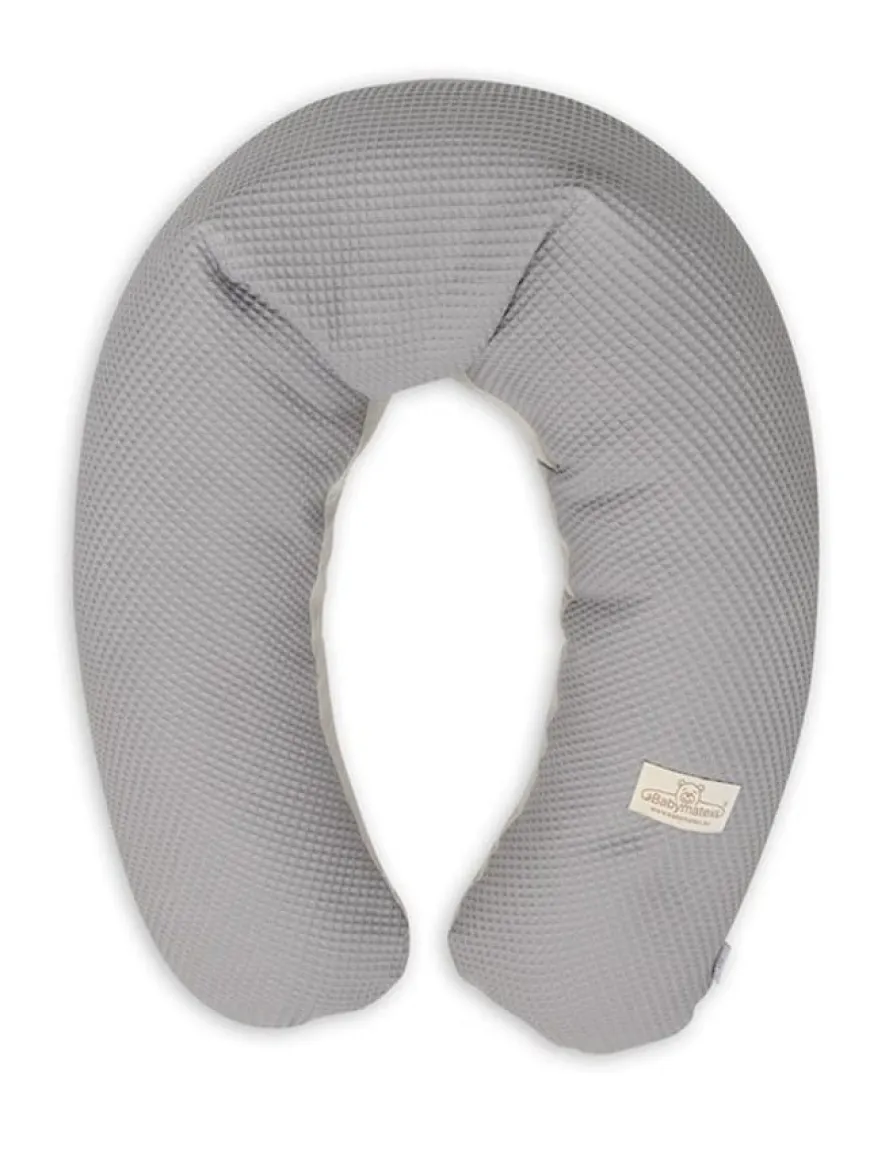 Poduszka pozycjonująca Relax Prestige Muslin - szara | BabyMatex TB0451_03