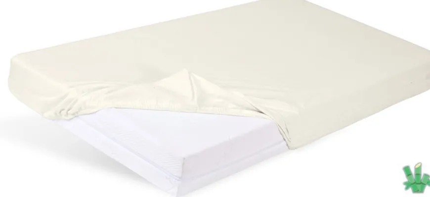 Prześcieradło Bamboo z gumką 80x160 | BabyMatex