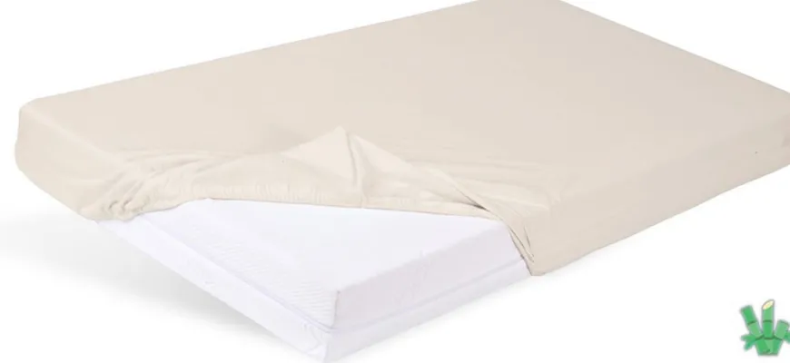 Prześcieradło Bamboo z gumką 80x160 | BabyMatex