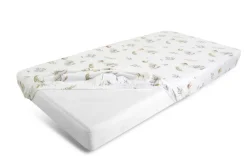 Prześcieradło bawełniane z gumką 70x140 Kaczka - Baby Matex