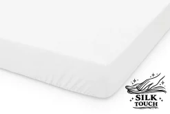 Prześcieradło do łóżeczka Premium Silk Touch z gumką 60x120 | Dolce Sonno