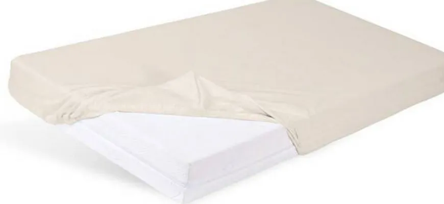 Prześcieradło nieprzemakalne Bamboo z gumką 70x140 - Baby Matex