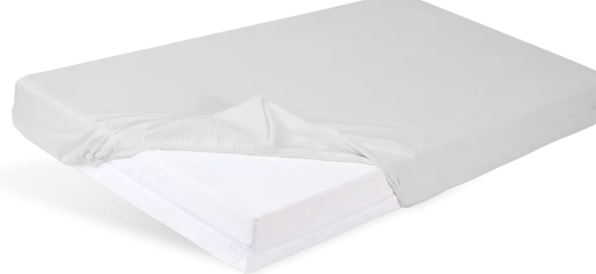 Prześcieradło nieprzemakalne Bamboo z gumką 70x140 - Baby Matex