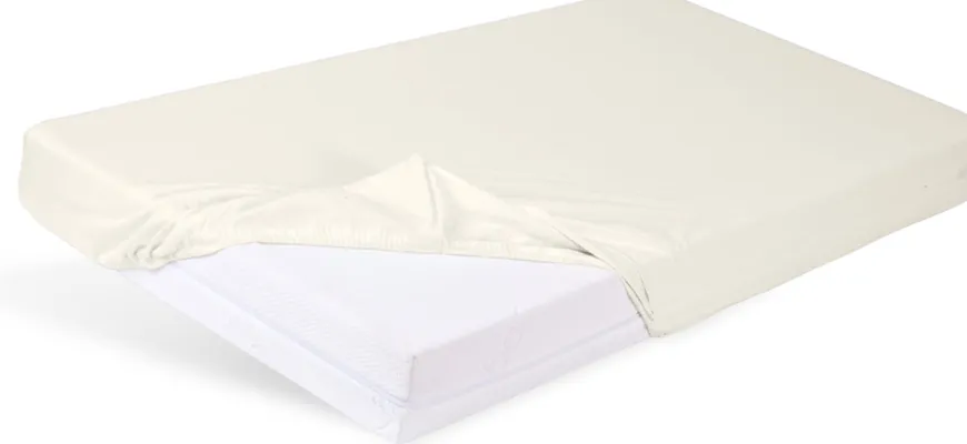 Prześcieradło nieprzemakalne Bamboo z gumką 70x140 - Baby Matex