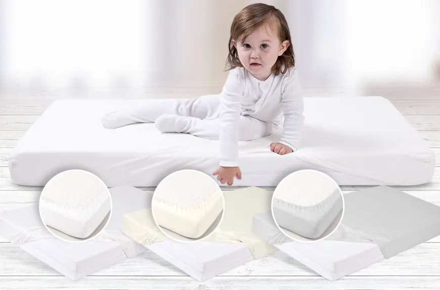 Prześcieradło nieprzemakalne Bamboo z gumką 70x140 - Baby Matex