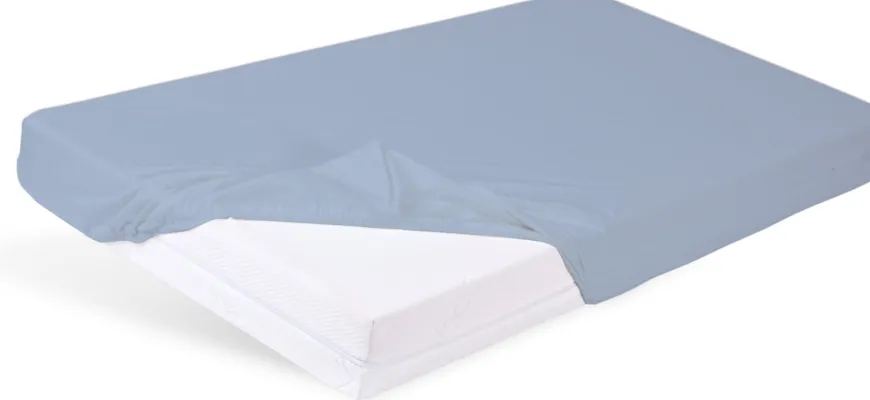 Prześcieradło nieprzemakalne Bamboo z gumką 70x140 - Baby Matex