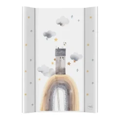 Przewijak twardy krótki 70x50 cm Basic Rainbow Home CEBA BABY