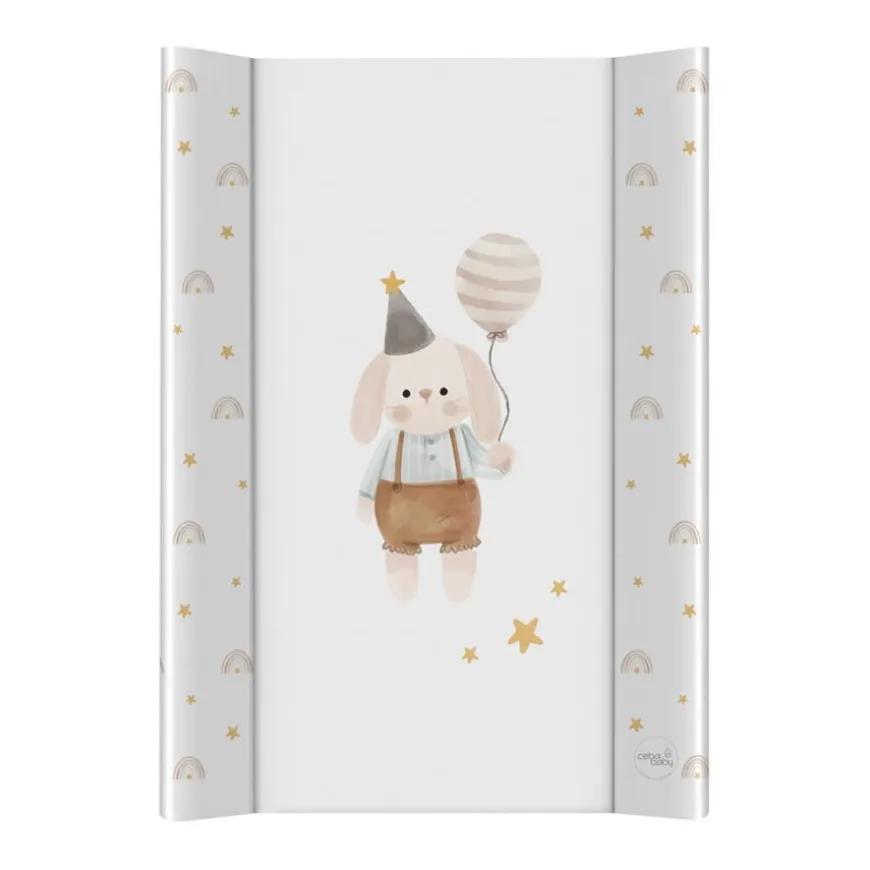 Przewijak twardy krótki 70x50 cm Ultra Light Birthday Bunny CEBA BABY