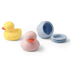 Pływające kaczuszki do kąpieli dla niemowląt 3 szt | Baby Ono