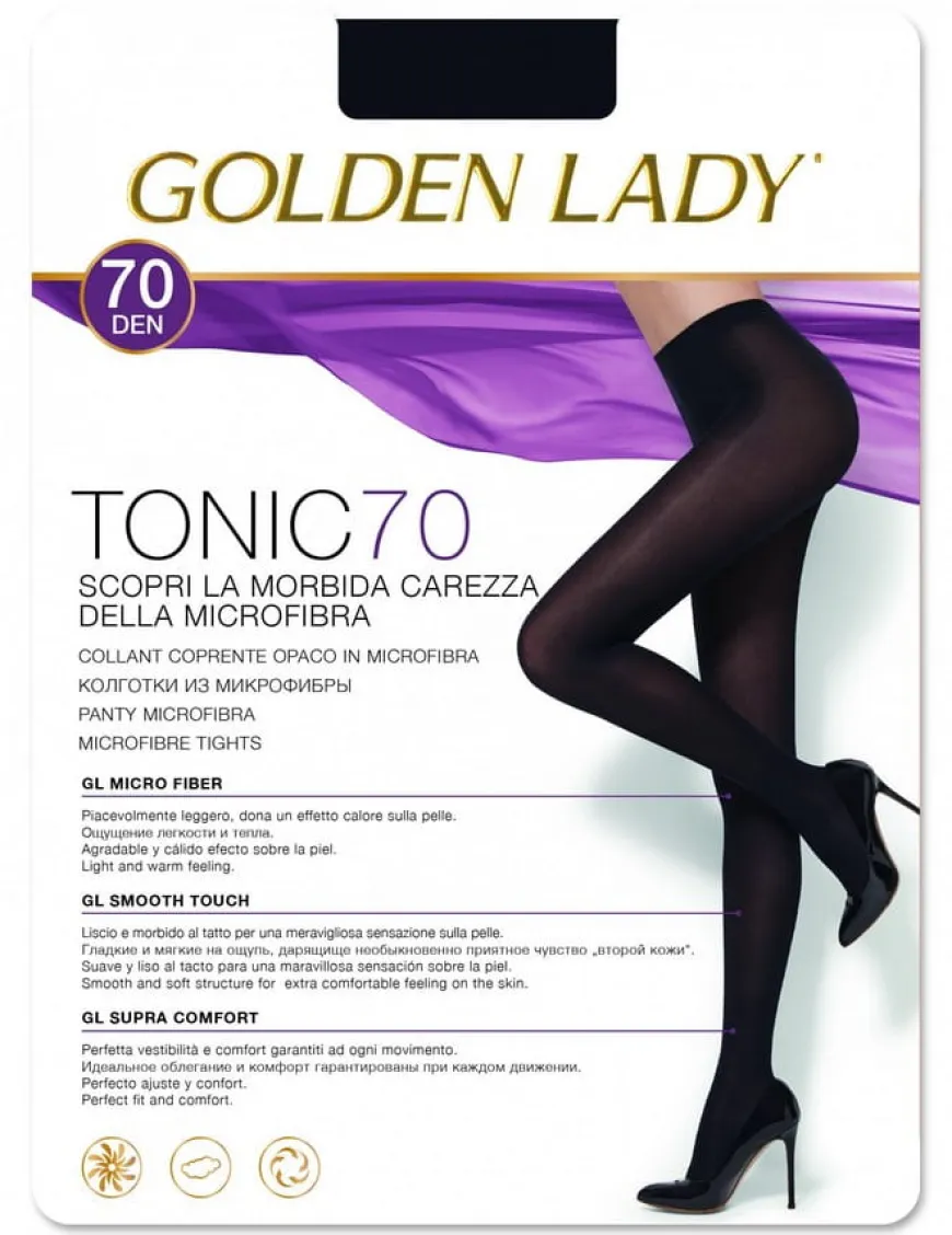 Rajstopy damskie Tonic 70den - Golden Lady