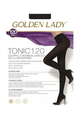 Rajstopy damskie z mikrofibry Tonic 120den  - Golden Lady