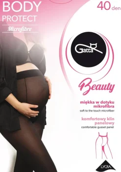 Rajstopy 40 den Body Protect Beauty Microfibre - nero | Gatta