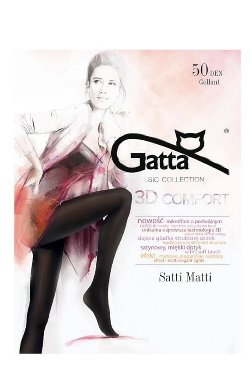 Rajstopy kryjące Satti Matti 50den - Gatta