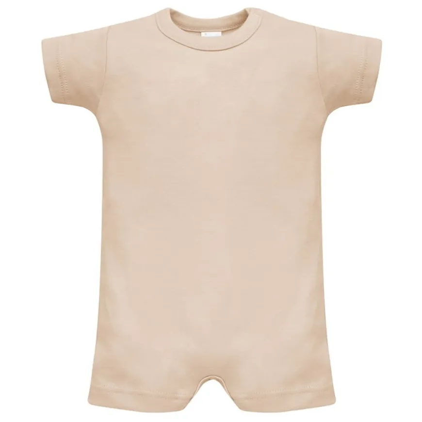 Rampers na lato Pajac bez stóp Beige - Lovely Day Pinokio