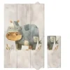 Składana mata turystyczna do przewijania duża 50x80 cm Basic Cosy Hippo CEBA BABY