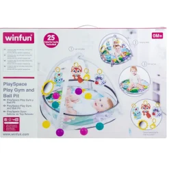 Smily Play - Mata edukacyjna, kojec z piłeczkami 710000