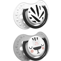 Smoczek 2 szt. uspokajający silikonowy Salt&Pepper Lovi