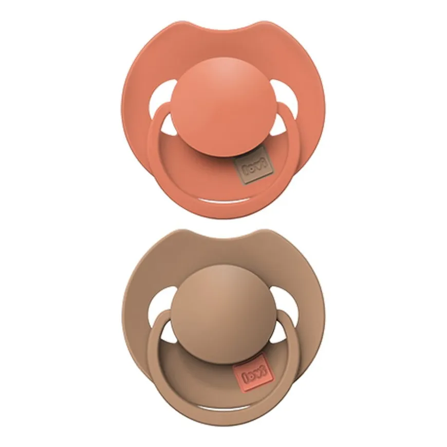 Smoczek uspokajający dynamiczny Prime 2szt Granola/Orange | Lovi