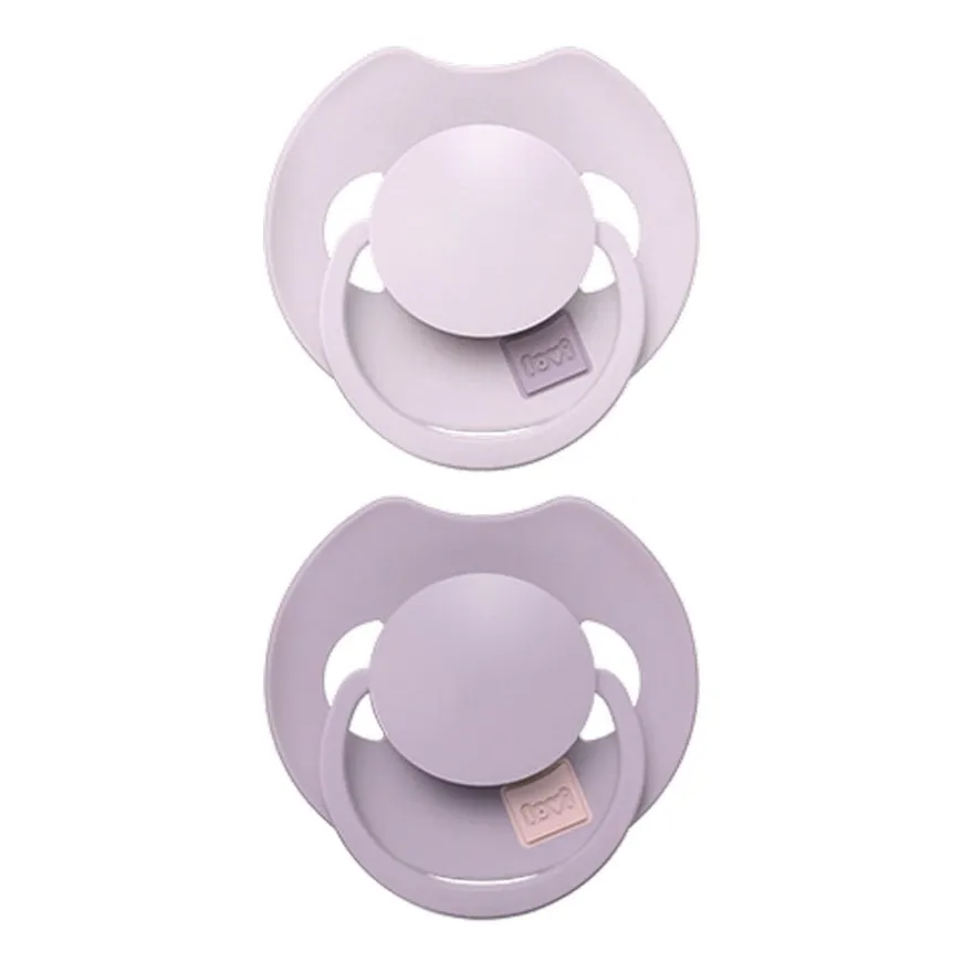 Smoczek uspokajający dynamiczny Prime 2szt Lilac/Violet | Lovi