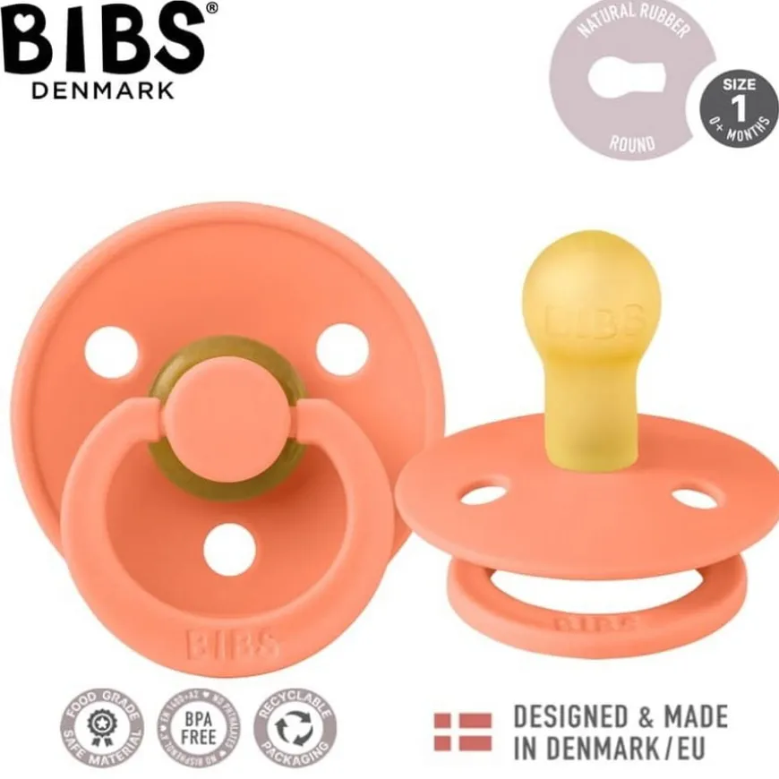 Smoczek uspokajający kauczuk Hevea Papaya S - Bibs