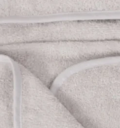 Szare okrycie kąpielowe 70x140 ręcznik z kapturkiem MAXI JUNIOR | BabyMatex