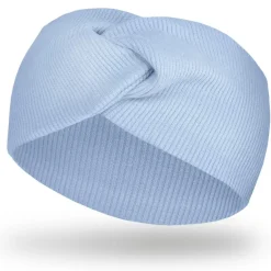 Szeroka opaska przeplatana dla dzieci i niemowląt Kalinka/Baby Blue-  Dolce Sonno