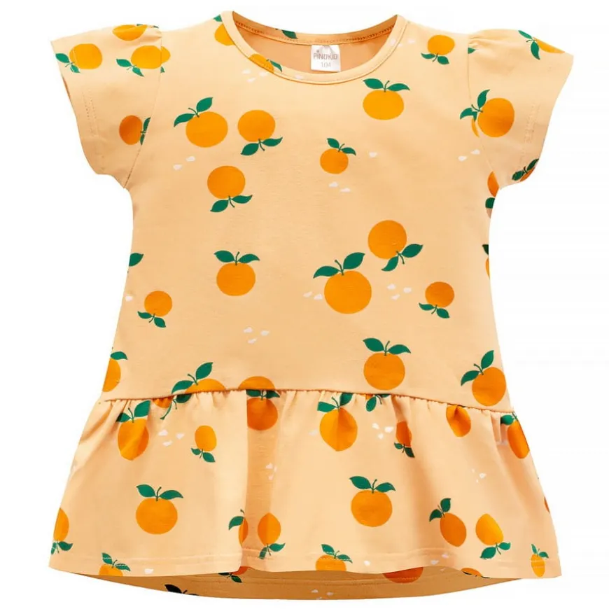 Tunika Bluzka z baskinką Orange - Fruit & Sun Pinokio