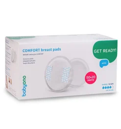 Wkładki laktacyjne Comfort 50szt + 20 gratis | Babyono