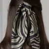 WUALAA Women - Apaszka Zebra Khaki
