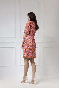 WUALAA Women - Sukienka damska Emily Floral Delight