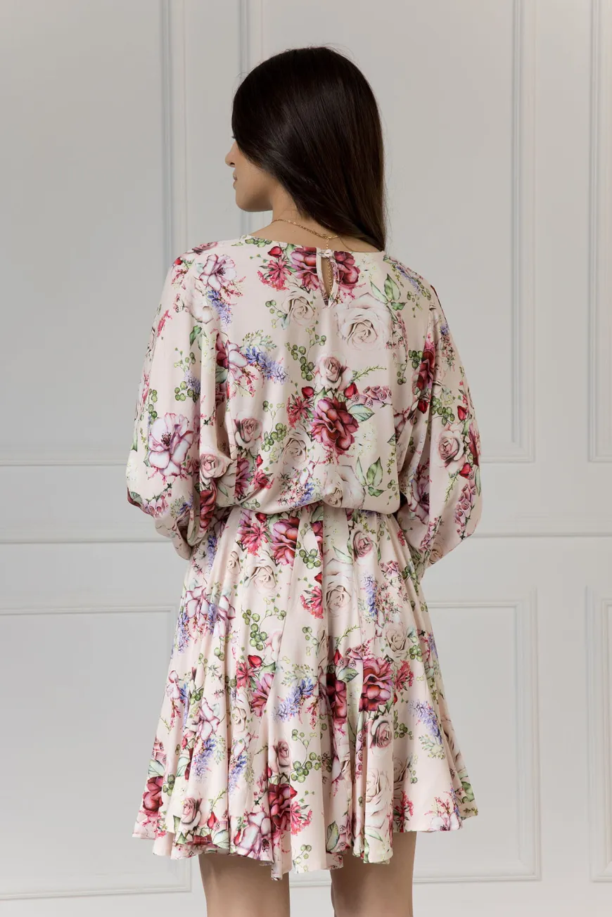 WUALAA Women - Sukienka damska INEZ Romantic Flowers