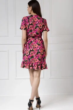 WUALAA Women - Sukienka damska JENNY Exotic Garden