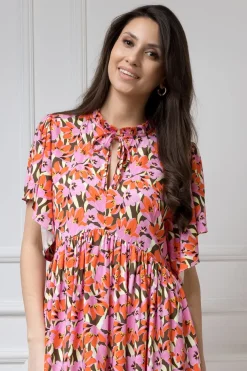 WUALAA Women - Sukienka damska SARA Floral Delight