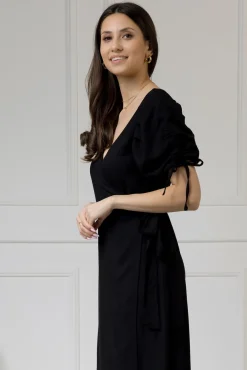 WUALAA Women - Sukienka midi KELLY Classic Black