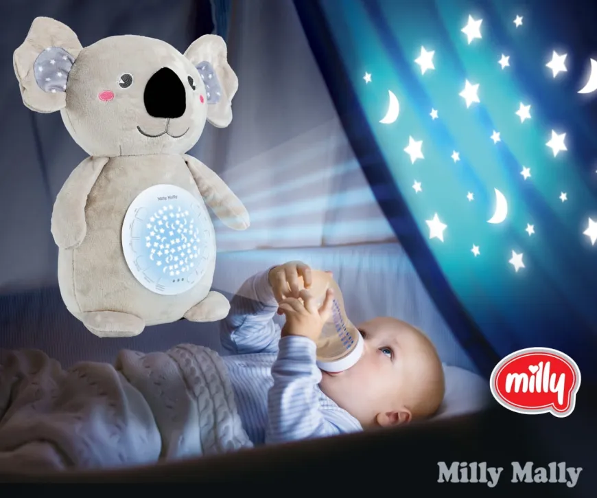 Zabawka pluszowa z projektorem Koala - Milly Mally