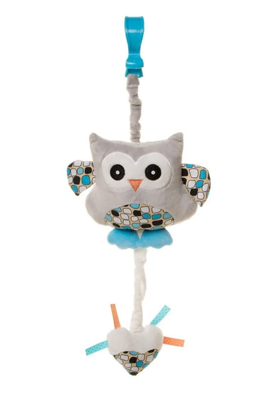 Zabawka poztytwka dla niemowląt Music Toy Owl | 4 Baby