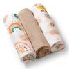 Zestaw pieluszek muślinowych 3szt 70x70cm | Babyono 348/08