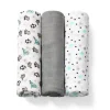 Zestaw pieluszek z włókien bambusa 3szt 70x70cm | Babyono 397/02